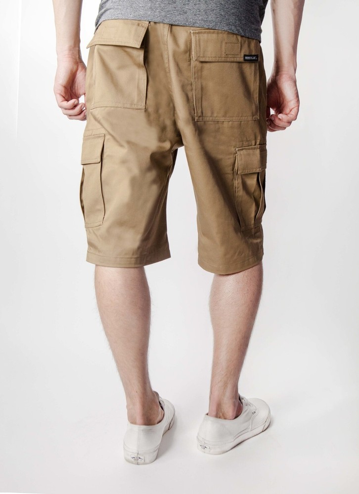 Neo Blue Camel Cargo Shorts 28~44