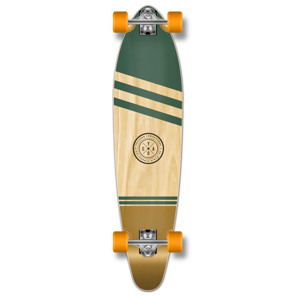YOCAHER Longboard Complete - Earth Series - Wind