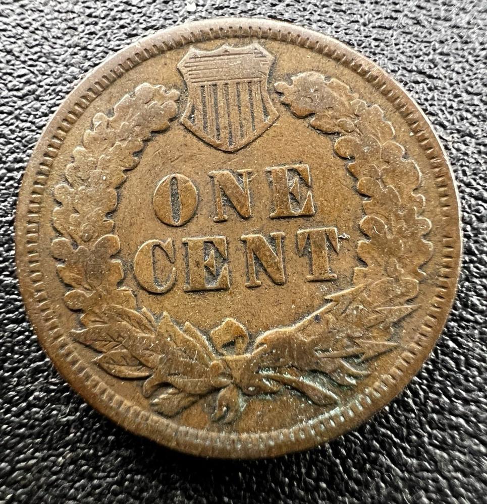 Indian Head One Cent Coin 1908 Fine
