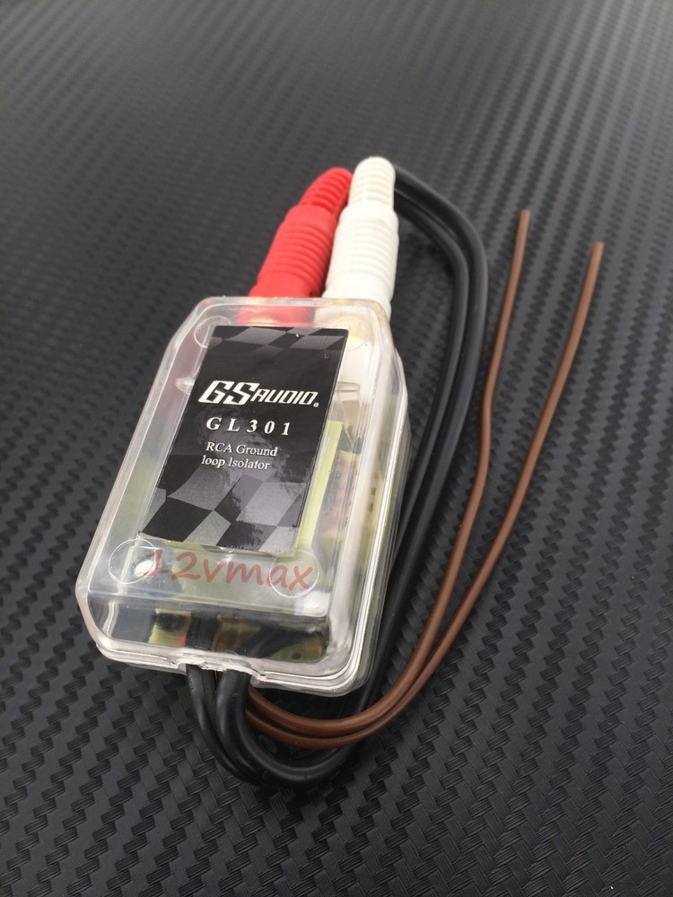 Noise Filter Suppressor RCA Audio Ground Loop Isolator for Car AMP Home Stereo