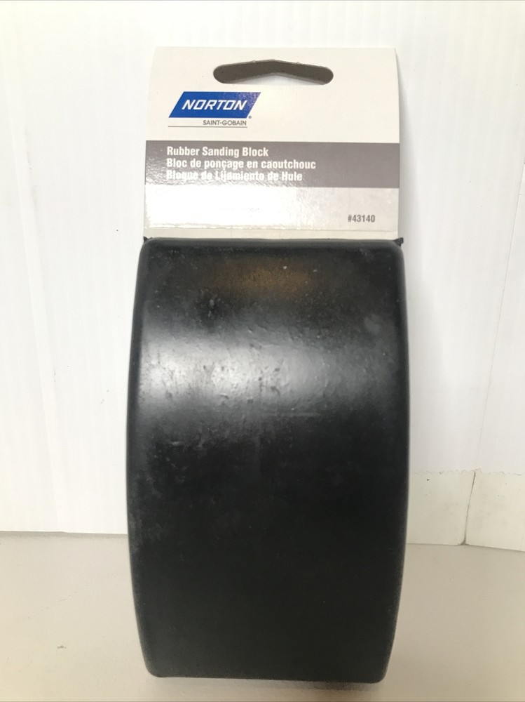 Norton 07660701889 Rubber Hand Sanding Block
