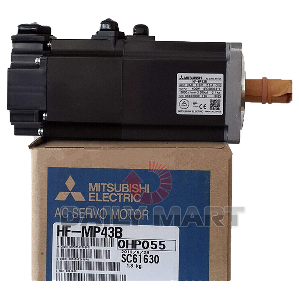 New In Box MITSUBISHI HF-MP43B Servo Motor