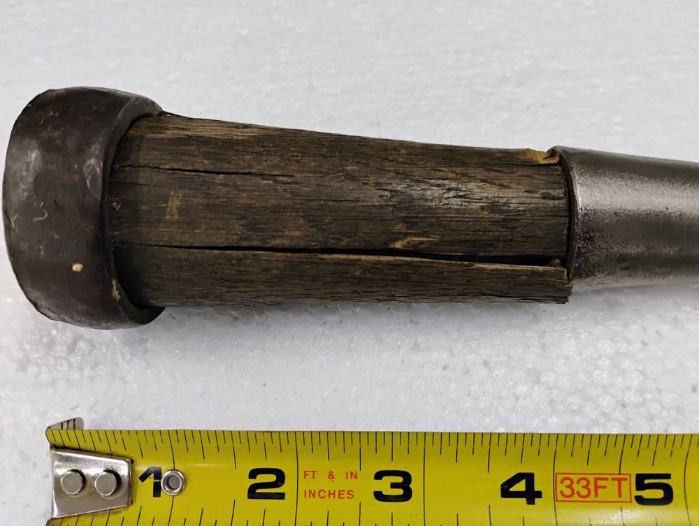 Old Woodworking Tools Vintage 2" Hart Mfg Co Timber Framing Socket Chisel