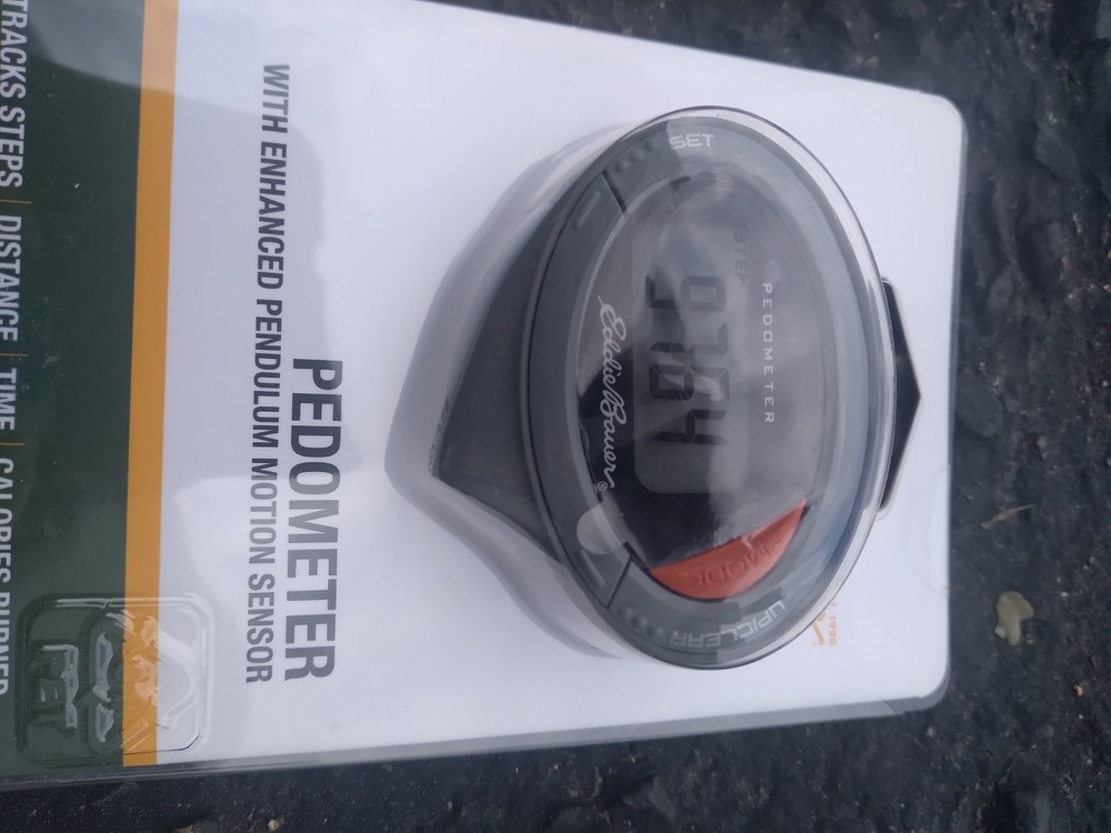 NEW Eddie Bauer Pedometer Digital Step Counter