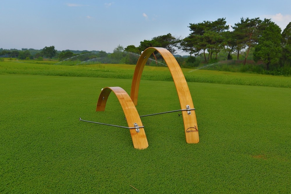 Custom Bamboo Bicycle Full Coverage Fenders