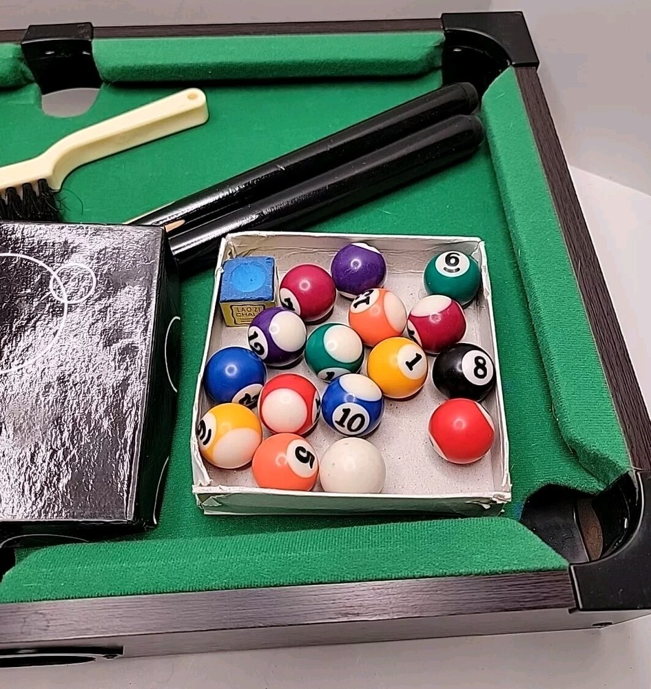 Pool Table Tabletop Billards Premier Edition - 20" x 12"