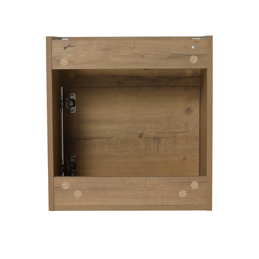 18'' Bathroom Vanity Wall Mount Cabinet Floating with Ceramic Sink