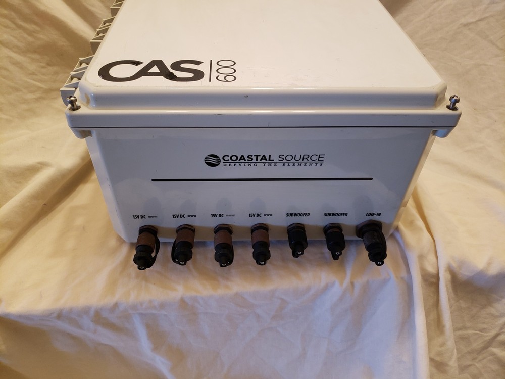COASTAL SOURCE 4- CHANNEL AMPLIFIERS CAS 600