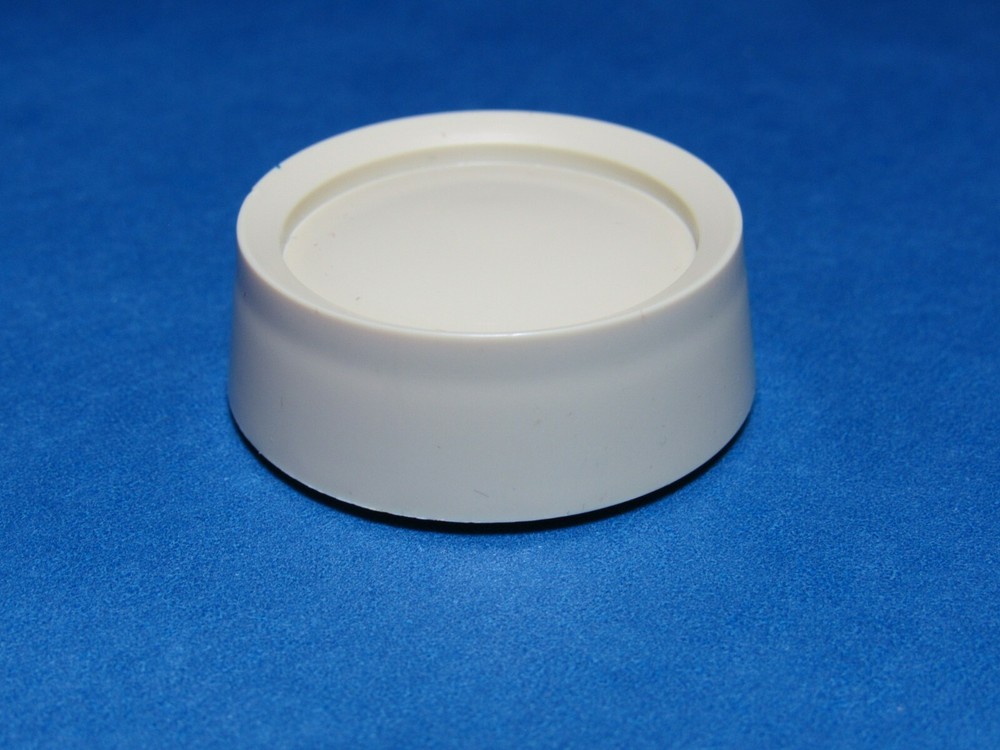 (2) Ivory D-Shaft 38X13 Leviton Knobs for Volume Control Russound, M&S, etc
