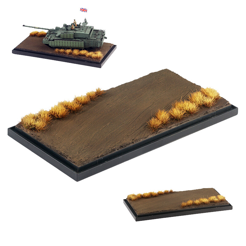 1/72 Outdoor Scene Platform with Dust Cover