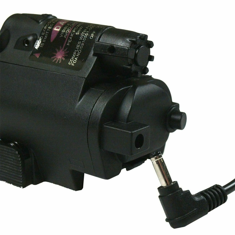 Red Laser Sight & CREE LED Flash Light Combo with Picatinny Rail Mount