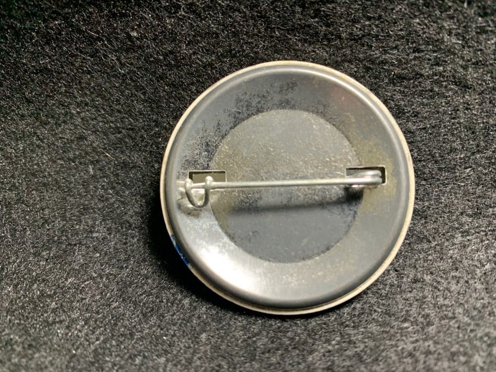 Vintage Protest No More Nuclear Victims Pin Button