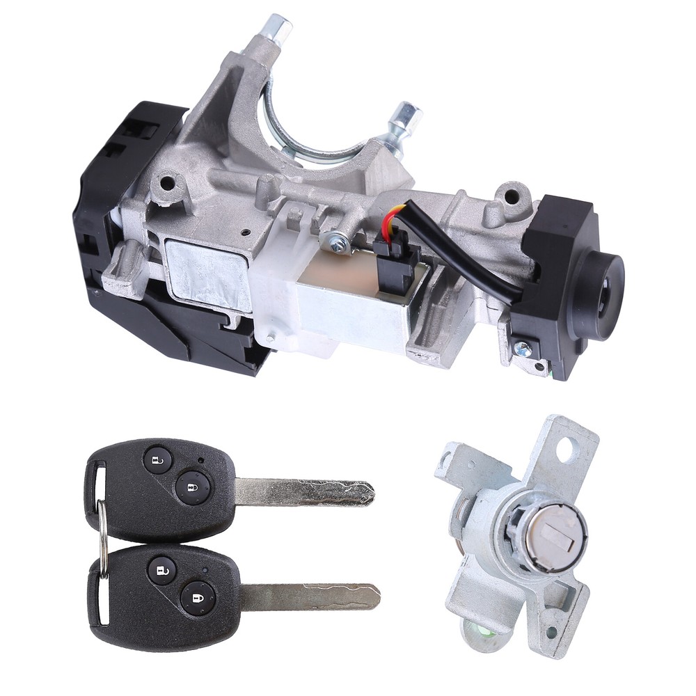 IGNITION & DOOR LOCK CYLINDER SWITCH ASSEMBLY SET 2 KEYS FOR 2005-2010 ODYSSEY