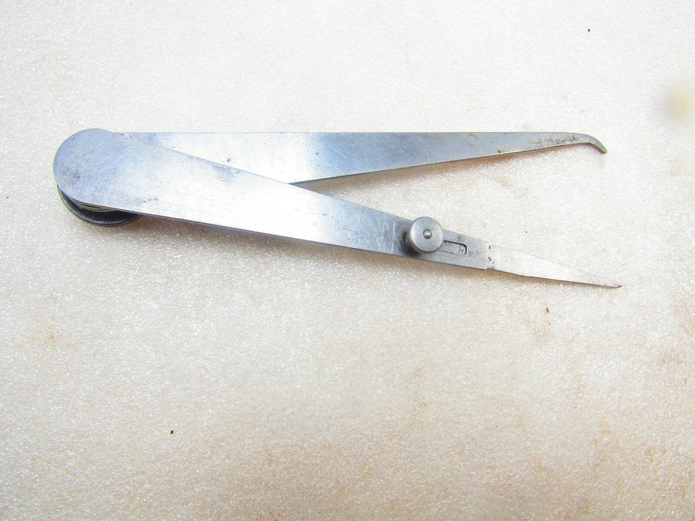 Hermaphrodite caliper by Starrett