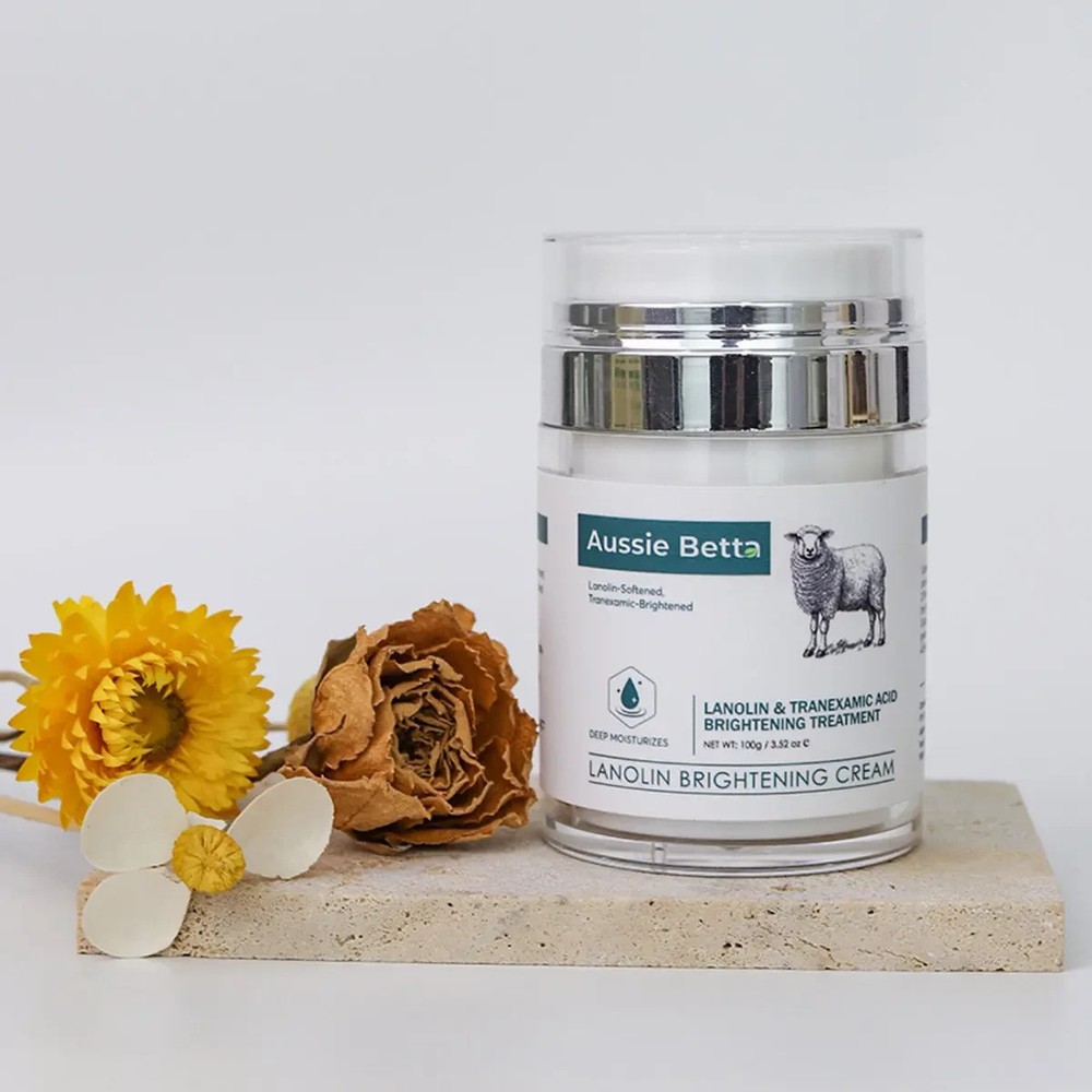 Aussie Betta Lanolin & Tranexamic Acid Brightening Cream