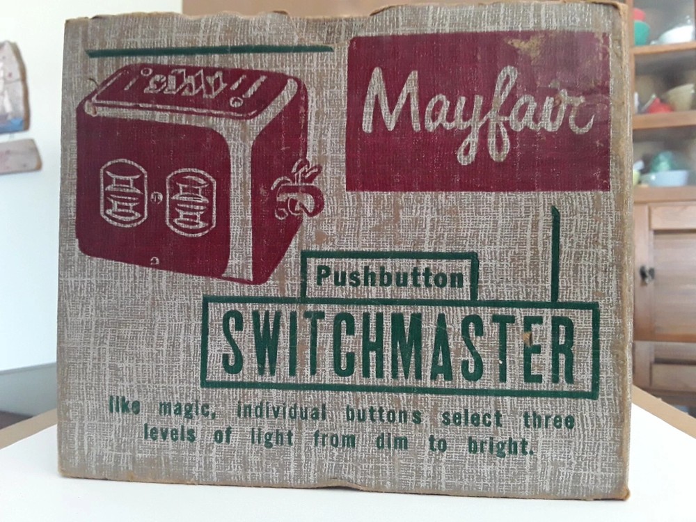 Mayfair Vintage Cinematography Lighting Switchmaster 3 Settings Dim/Half/Bright