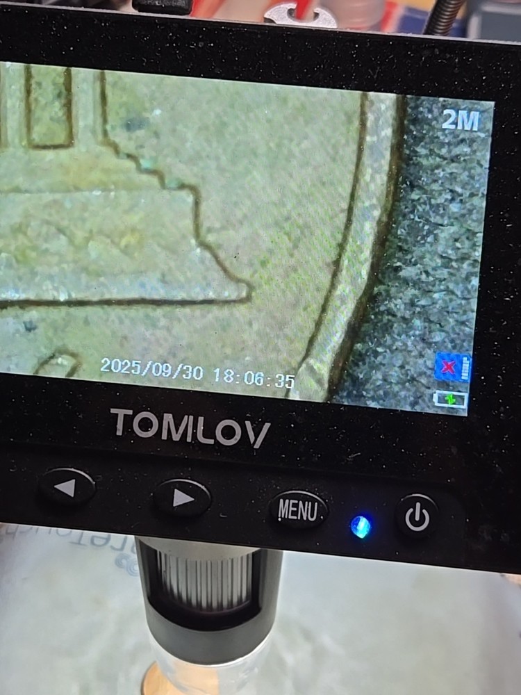 1969 S Lincoln penny with a missing FG error