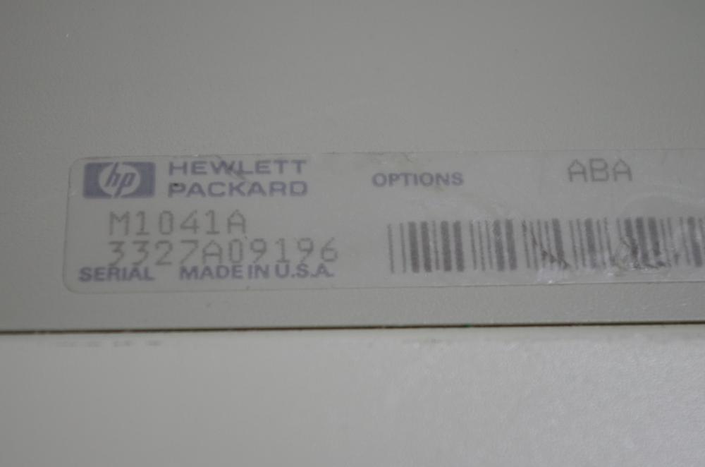 HP MODEL# M1041A MODULE RACK