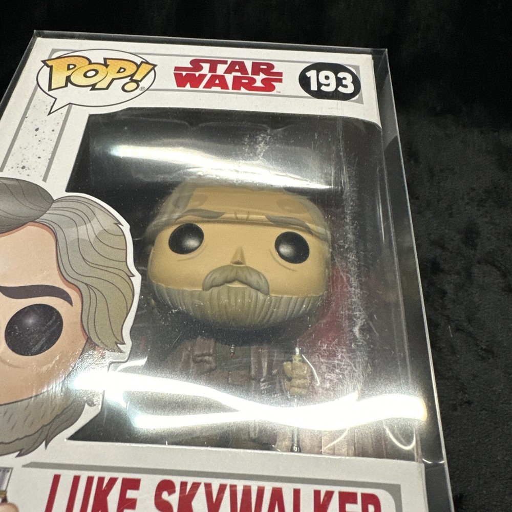 Funko Pop! STAR WARS: Luke Skywalker #193. With PROTECTOR!!!