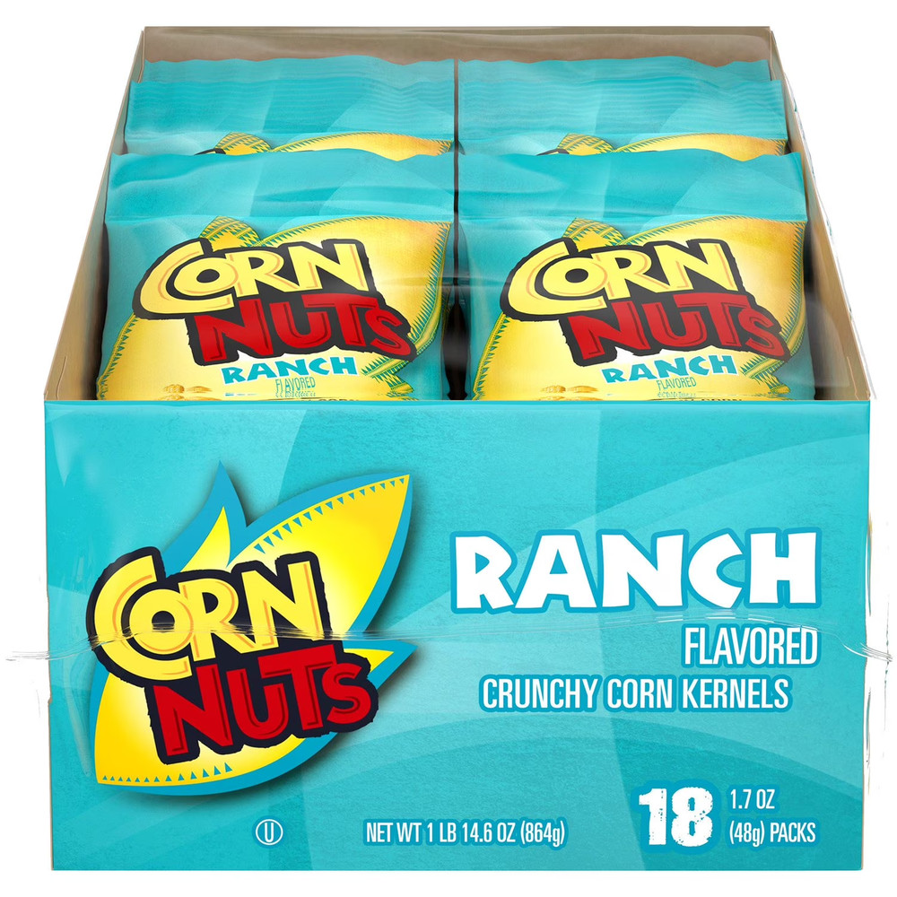 Corn Nuts Ranch Crunchy Corn Kernels (1.7 oz., 18 pk.)