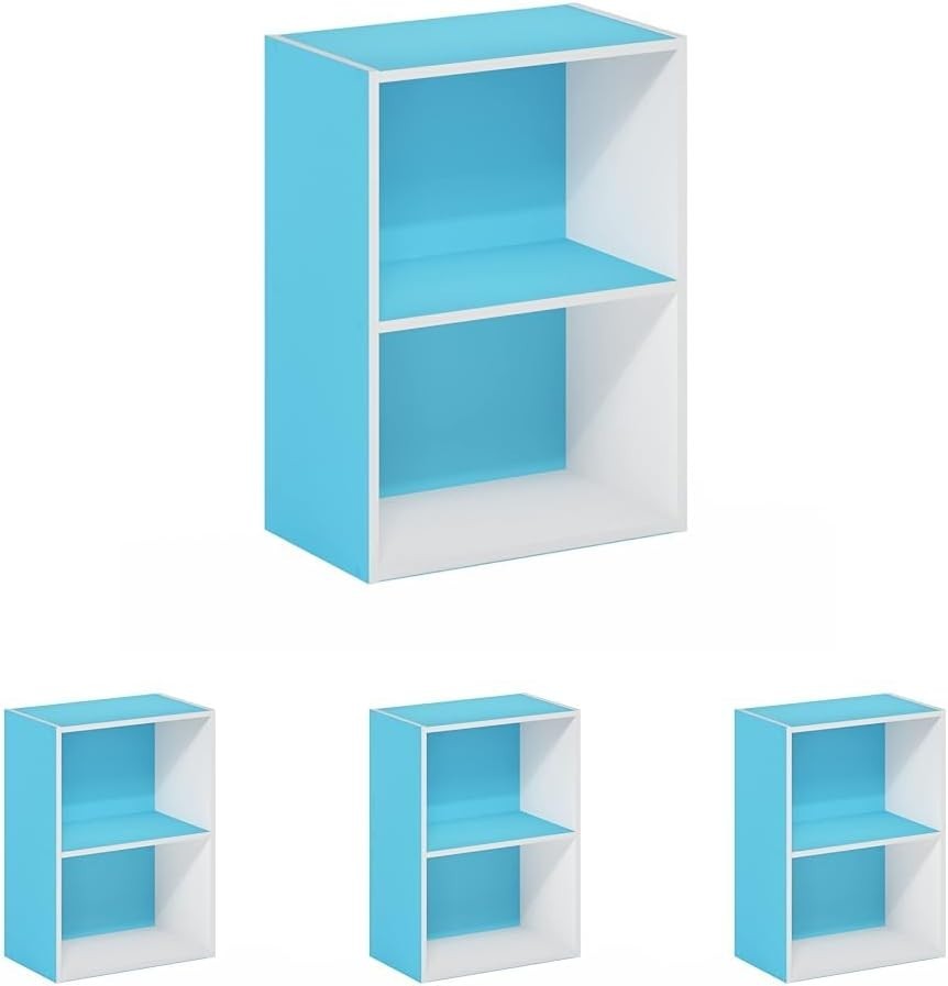 Luder Bookcase / Book / Storage Blackwood 2-Tier