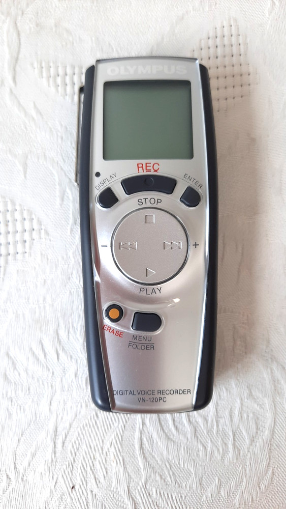 Olympus Digital Voice Recorder VN-120PC - Tested & Working