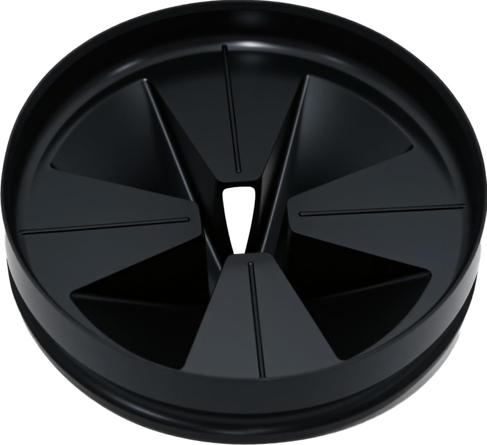 Garbage Disposal Splash Guard 3 3/8 in Sink Baffle Noise Reducing Rubber Drain
