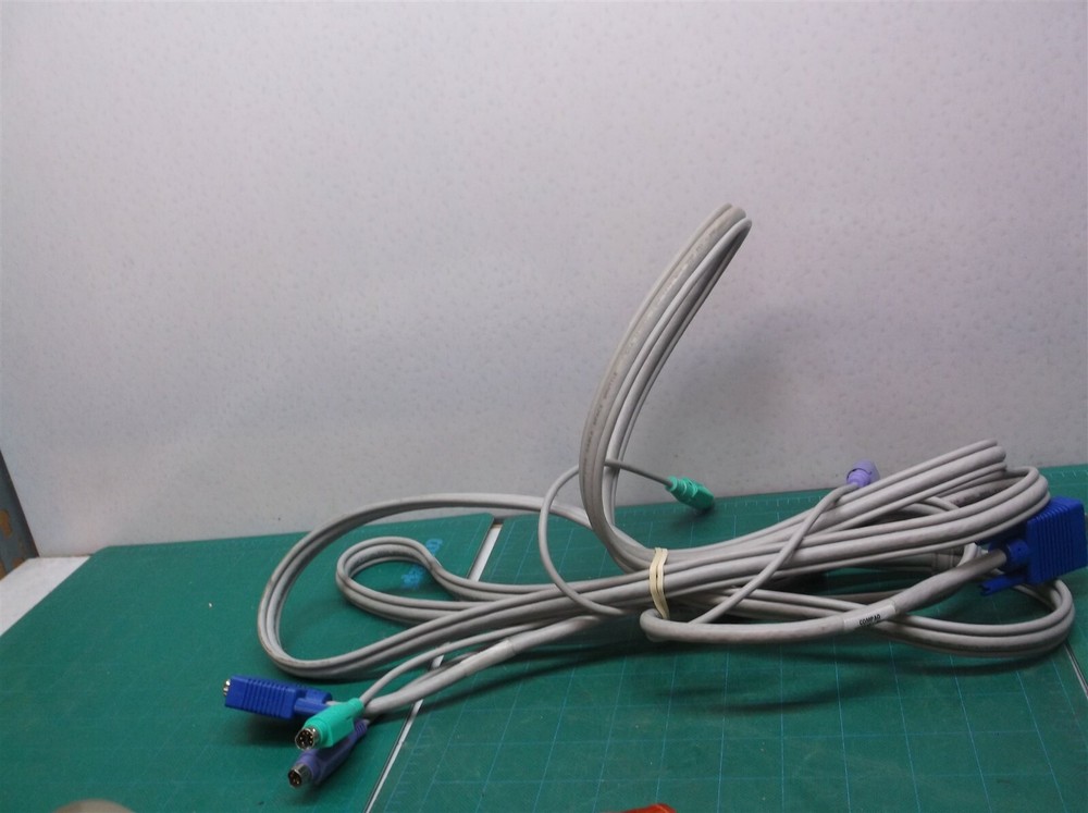 Compaq 147095-001 127016-001 12ft KVM Cable