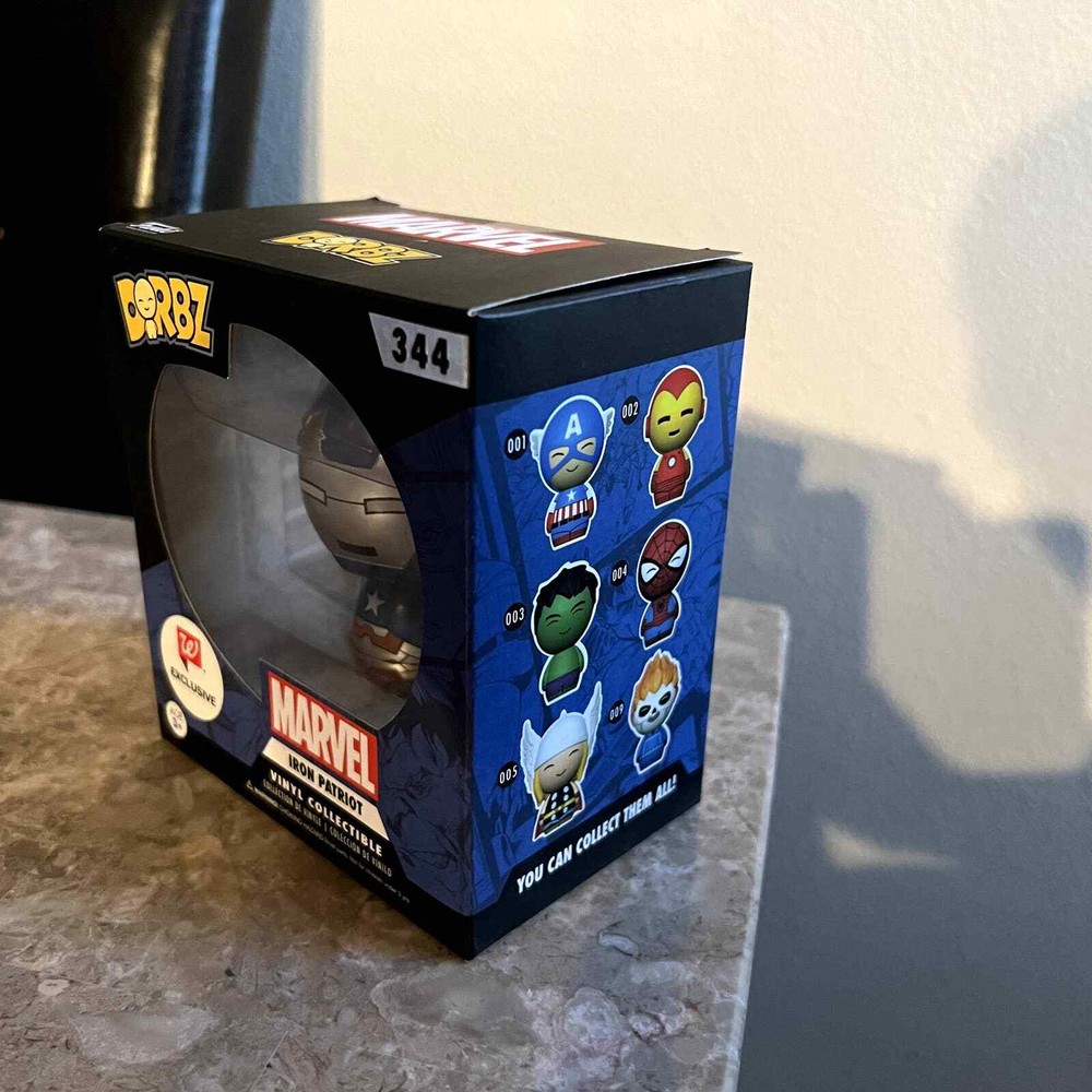 Funko Dorbz Marvel Iron Patriot #344 Walgreens Exclusive