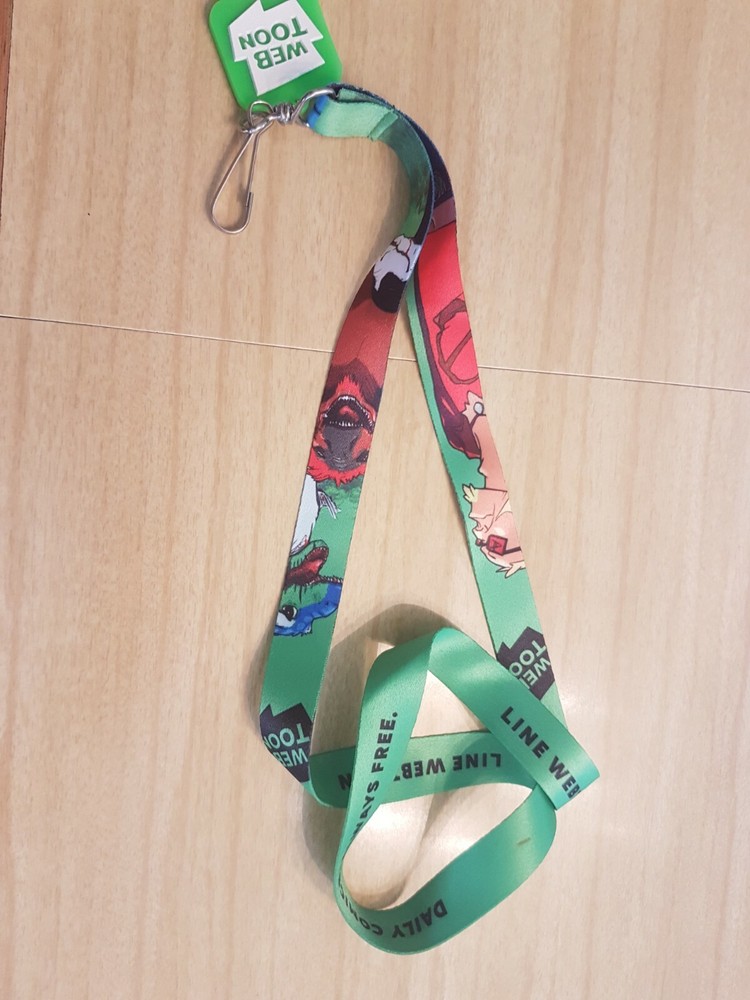 NYCC New York Comic Con 2017 Web Toon Lanyard