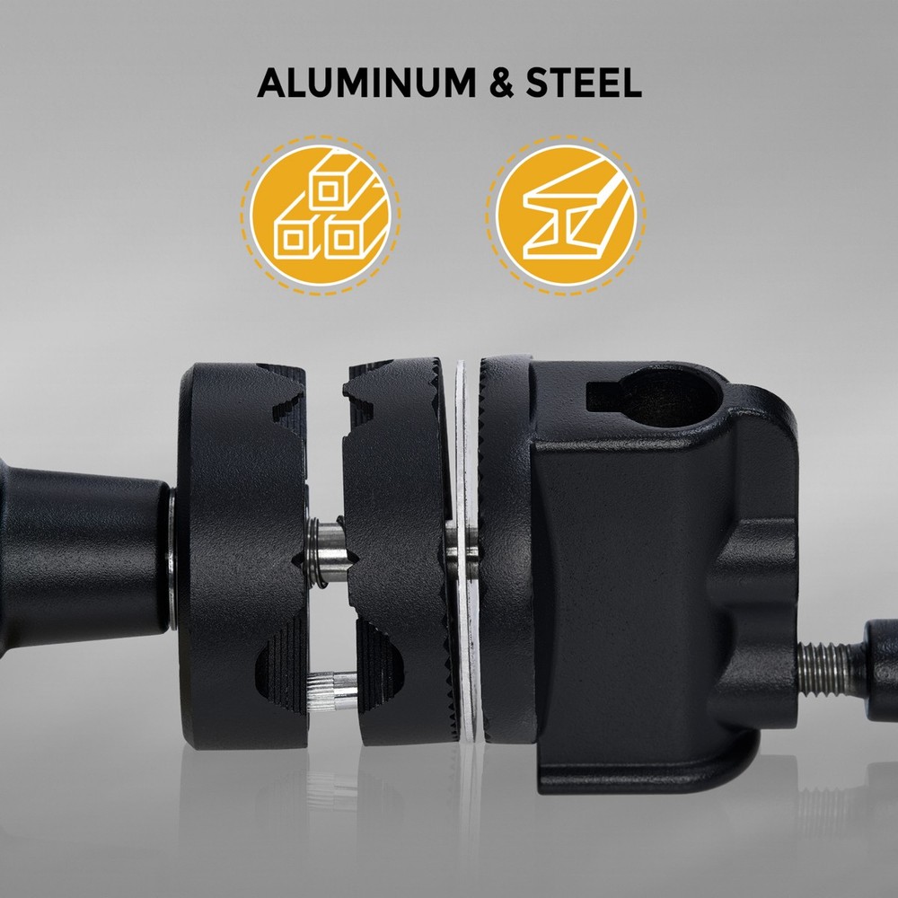 Flashpoint Grip Head for Lights and Accessories, Black