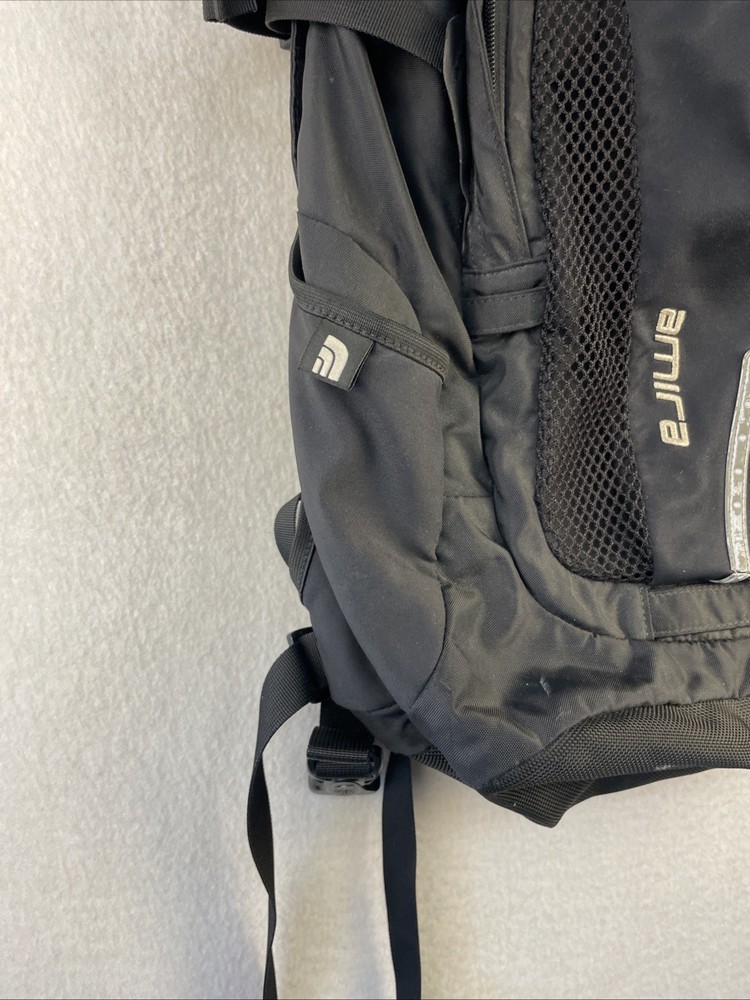 The North Face Amira Multi-Pocket Backpack Black GUC