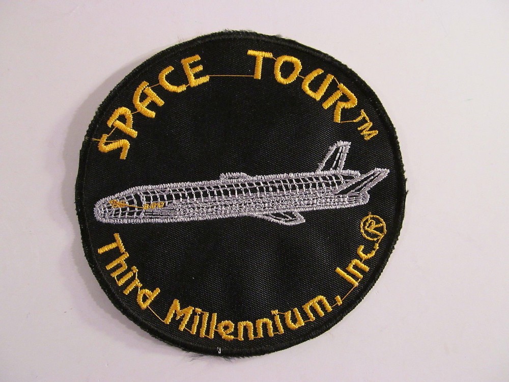 Vintage Space Tour Patch Third Millennium Inc