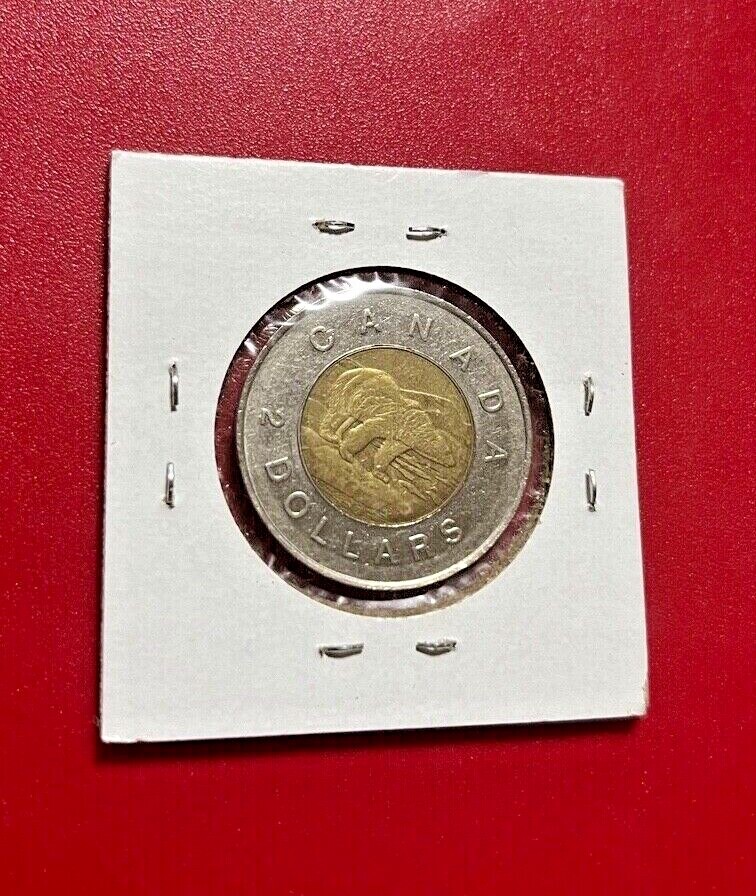 1996 CANADA 2 DOLLARS COIN - NICE WORLD COIN !!!