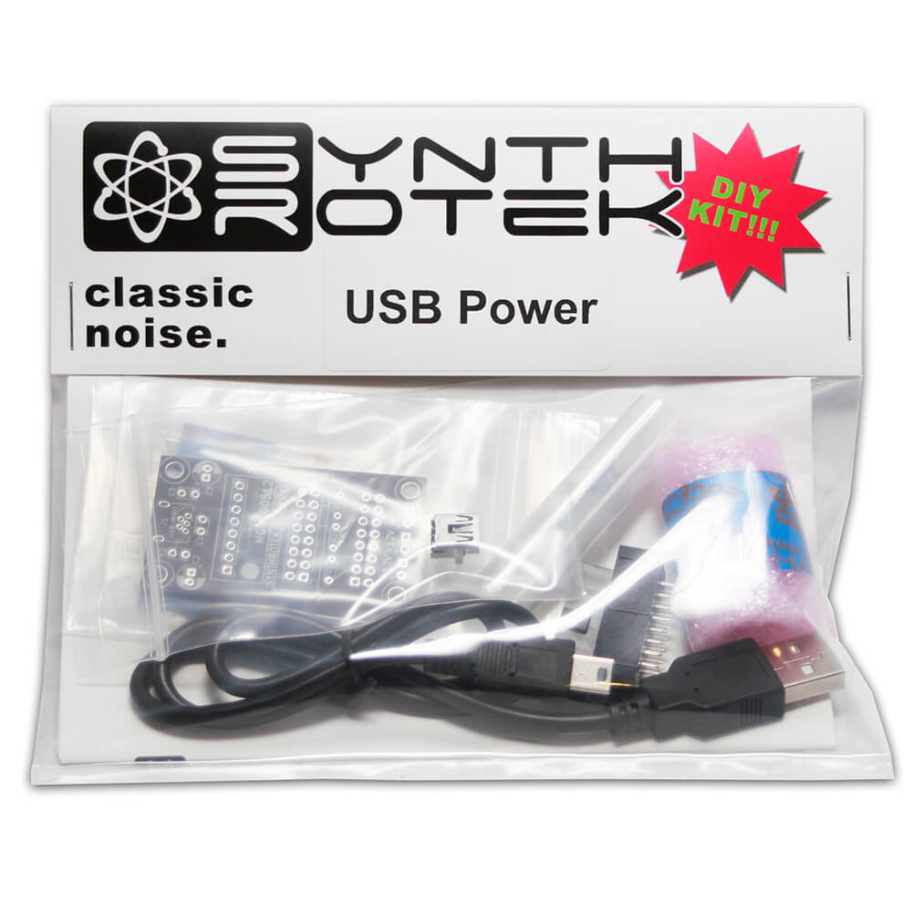 Synthrotek USB Power Kit - Eurorack Power Supply Kit