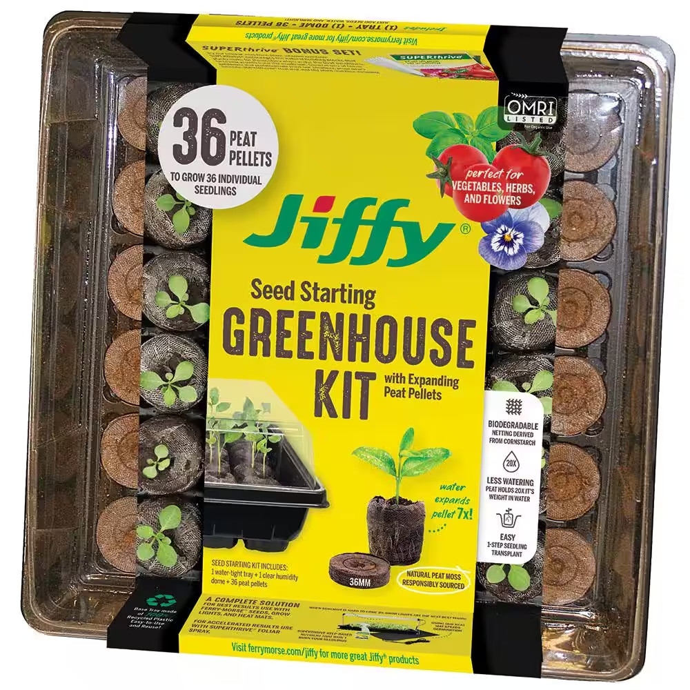 36 Peat Pelletseed Starter Kit with Superthrive