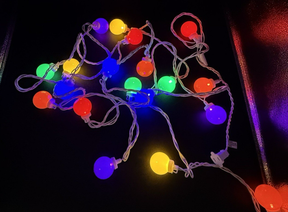 Target #takepride LED Globe String Lights Indoor Outdoor 20 Lights