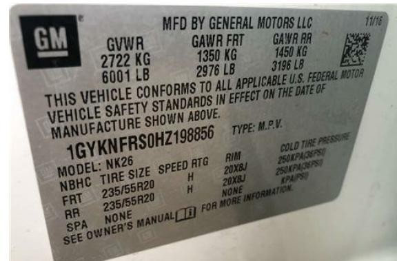 Used Telematics Interface Module fits: 2017 Cadillac Xt5 Communication center co