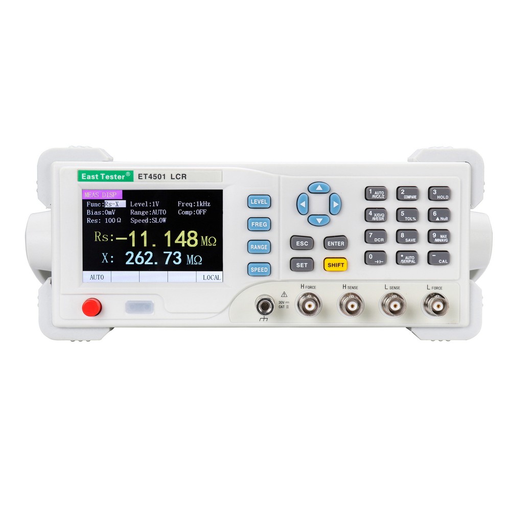 Digital Benchtop LCR Bridge Meter Electrolytic Capacitance DC Resistance Tester