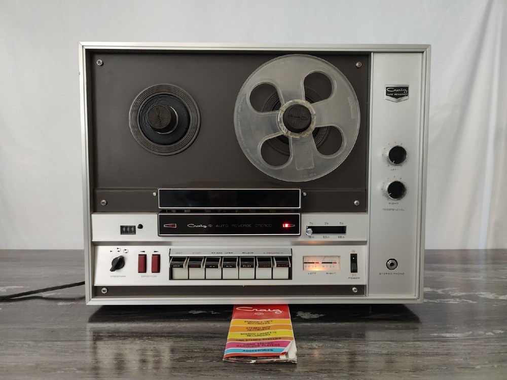 Craig Model 2405 Reel Tape Recorder Player