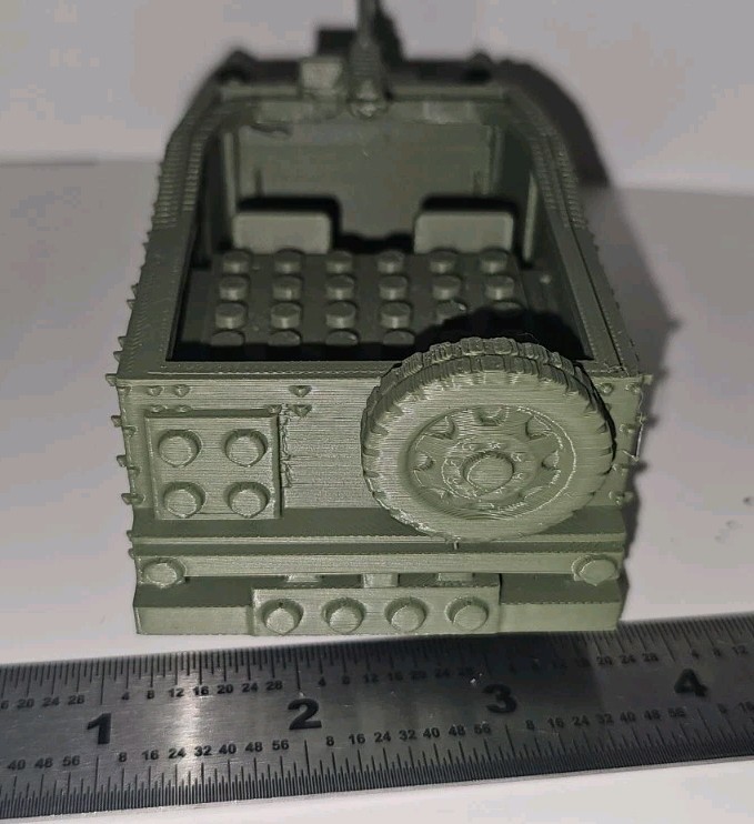 Lego Compatible WWII M3 Scout Car