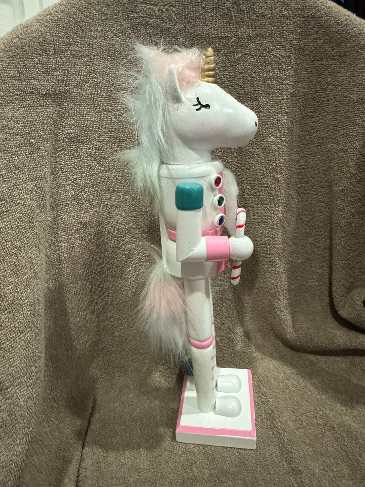 Nutcracker Holiday 16" Pastel Unicorn