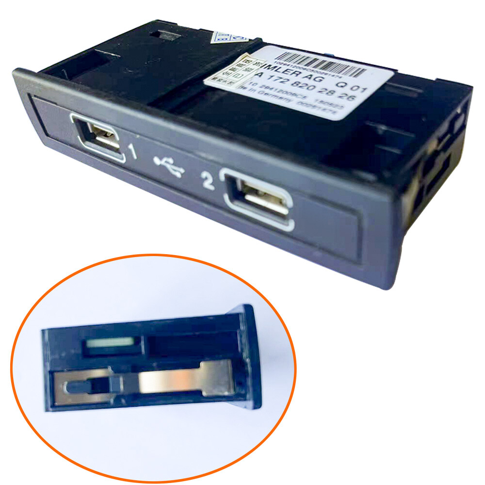 &+ A1728202826 Multimedia USB Input/Connection Control Module For Mercedes-Benz