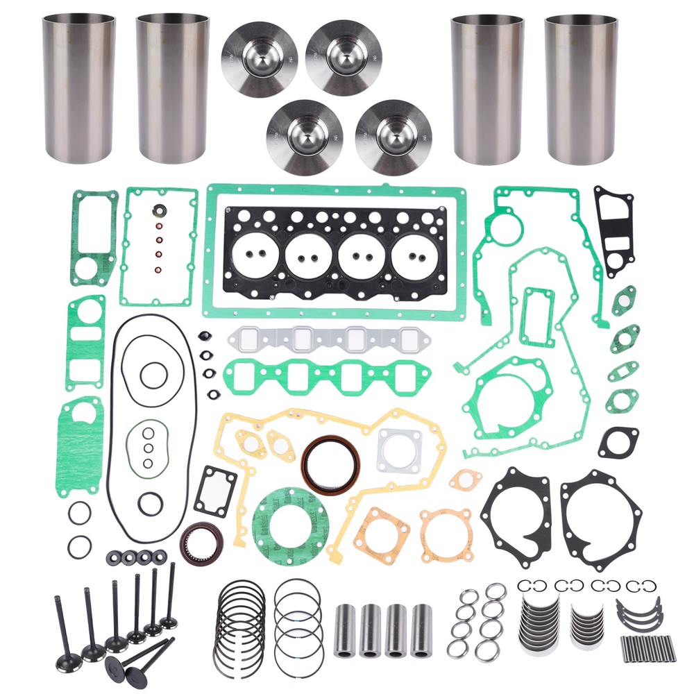 For Cummins B3.3 Engine Excavator Loader Overhaul Rebuild Kit & E2172 Piston