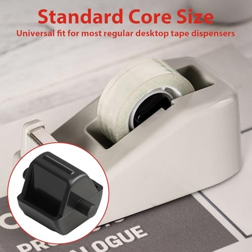 15 Count Tape Dispenser Core Insert Wheel Replacement for Tape Dispenser