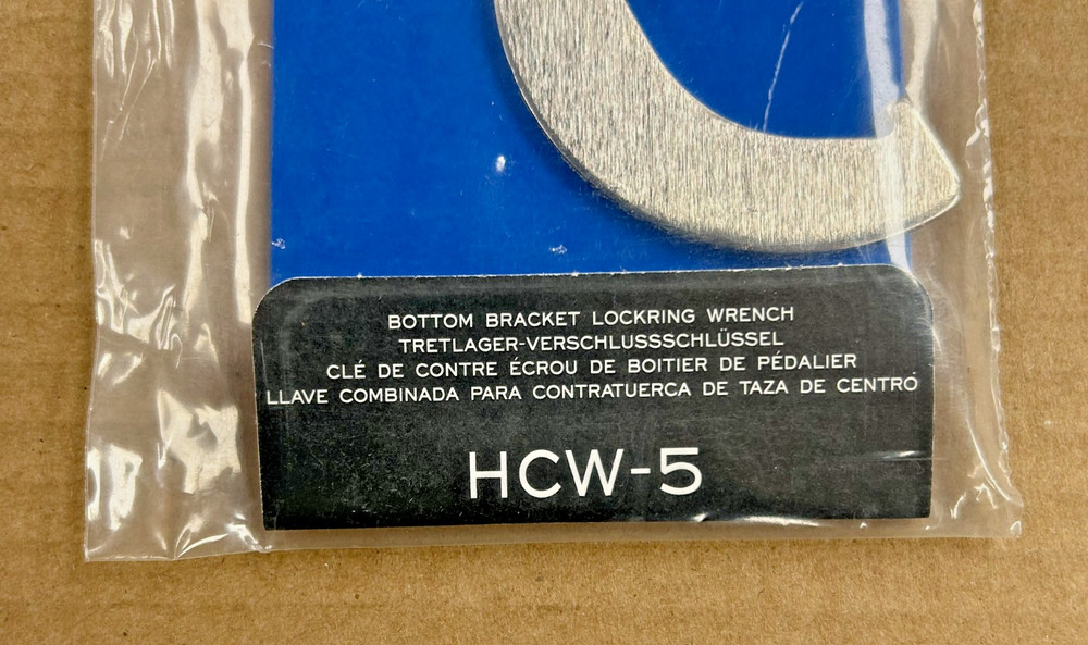 Park Tool HCW-5 Bottom Bracket Lockring Spanner New in Unopened Packaging