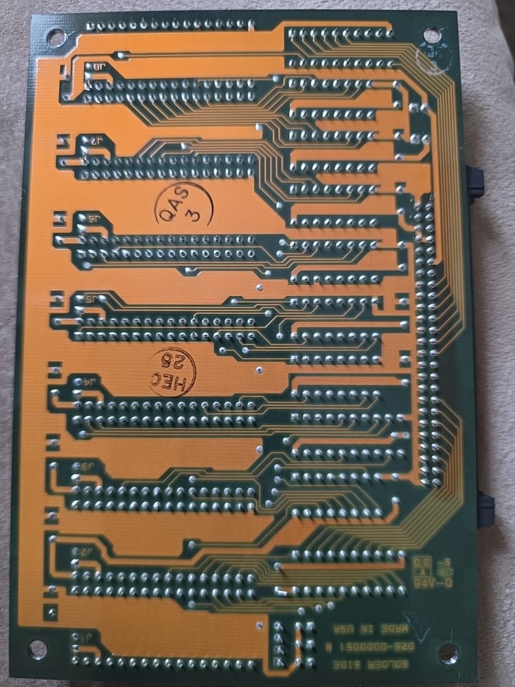 Hirsch Electronics Memory Expansion Board 32K Code 026-0000051 Rev B