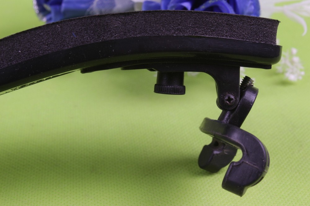 4/4 Size Violin Shoulder Rest Adjustable Thick Padding for Replacement and Spare