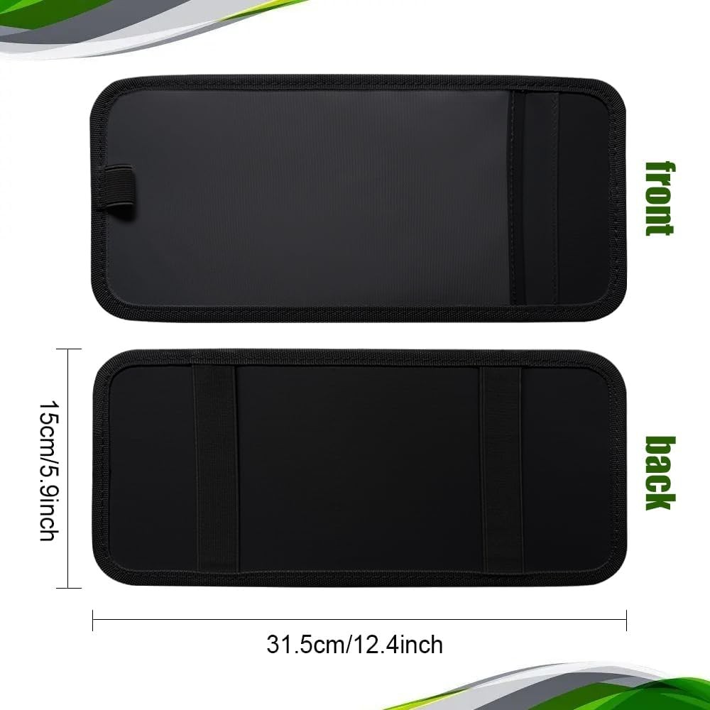Placard Holder for Auto, Parking Permit Sign Protector for Car Visor, Visor Plac