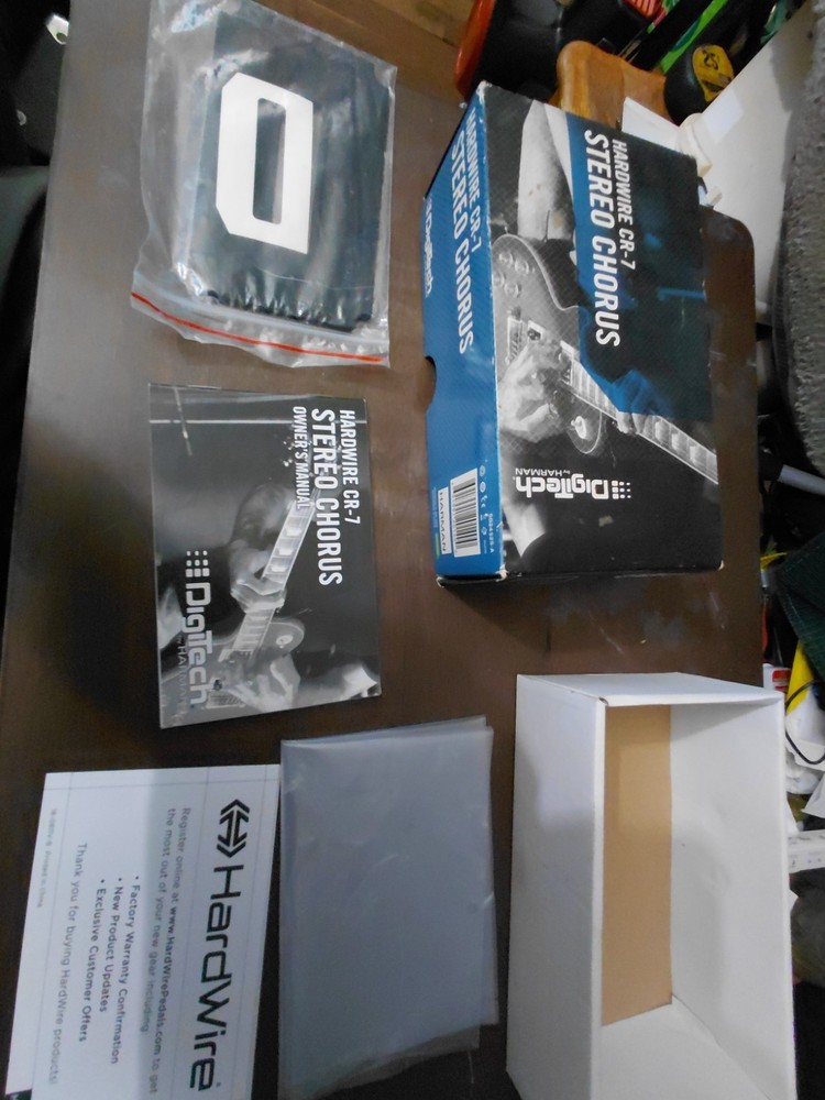 DigiTech HardWire CR-7 Stereo Chorus Digital Effects Pedal